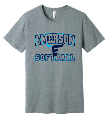 Emerson Softball - Emerson - Bella+Canvas Short Sleeve