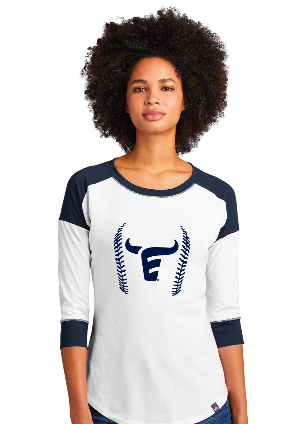 Emerson Softball - Ball - 3/4 Sleeve Baseball Raglan Tee