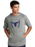 Emerson Softball - Ball - Short Sleeve Hoodie