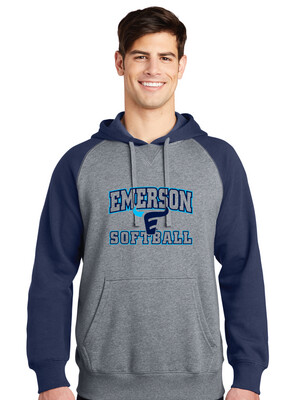 Frisco Emerson Softball - Emerson - Raglan Hoodie