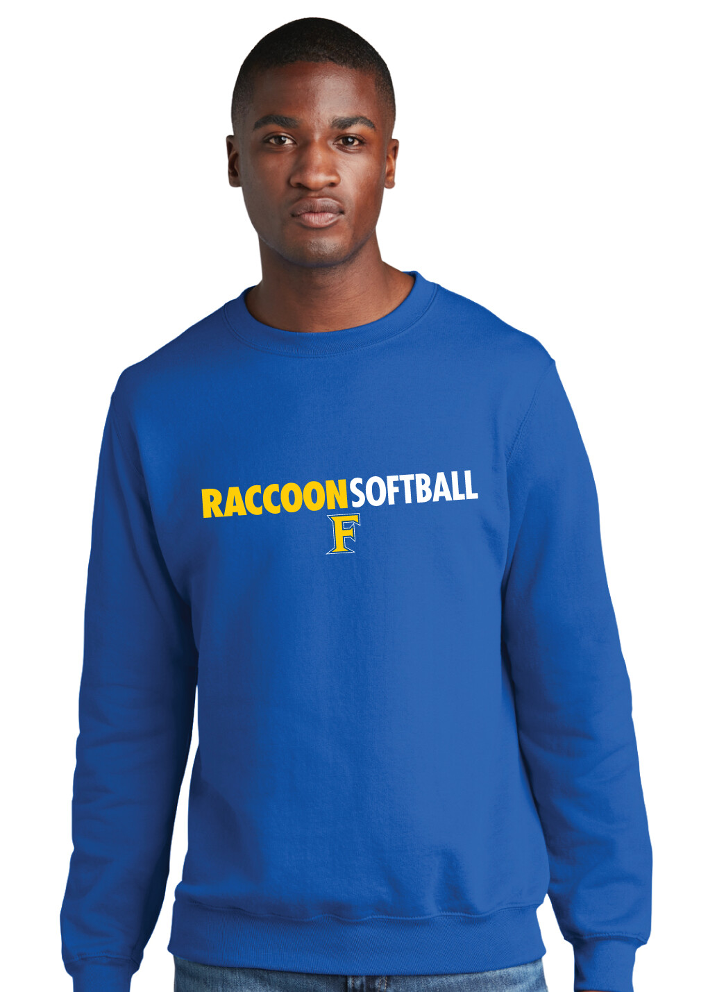 Frisco Softball - Clean Lines - Crew Sweatshirt