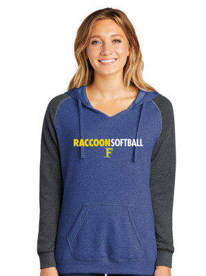 Frisco Softball - Clean Lines - Lightweight Raglan Hoodie