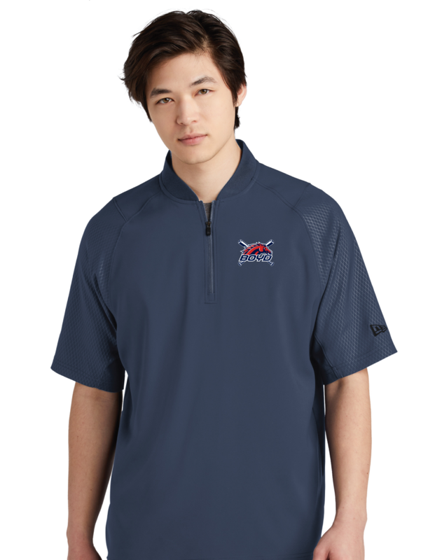 Boyd Baseball - New Era® Short Sleeve 1/4-Zip Jacket