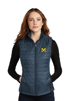 McKinney Baseball - Ladies Packable Puffy Vest