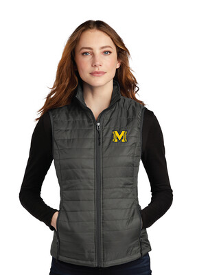 McKinney Softball - Ladies Packable Puffy Vest