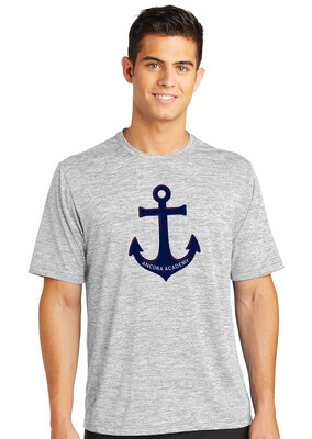 Ancora Academy - Big Anchor - Electric Dri-Fit Short Sleeve