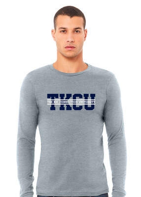 The Kid Connection University  - Block - Bella+Canvas Long Sleeve