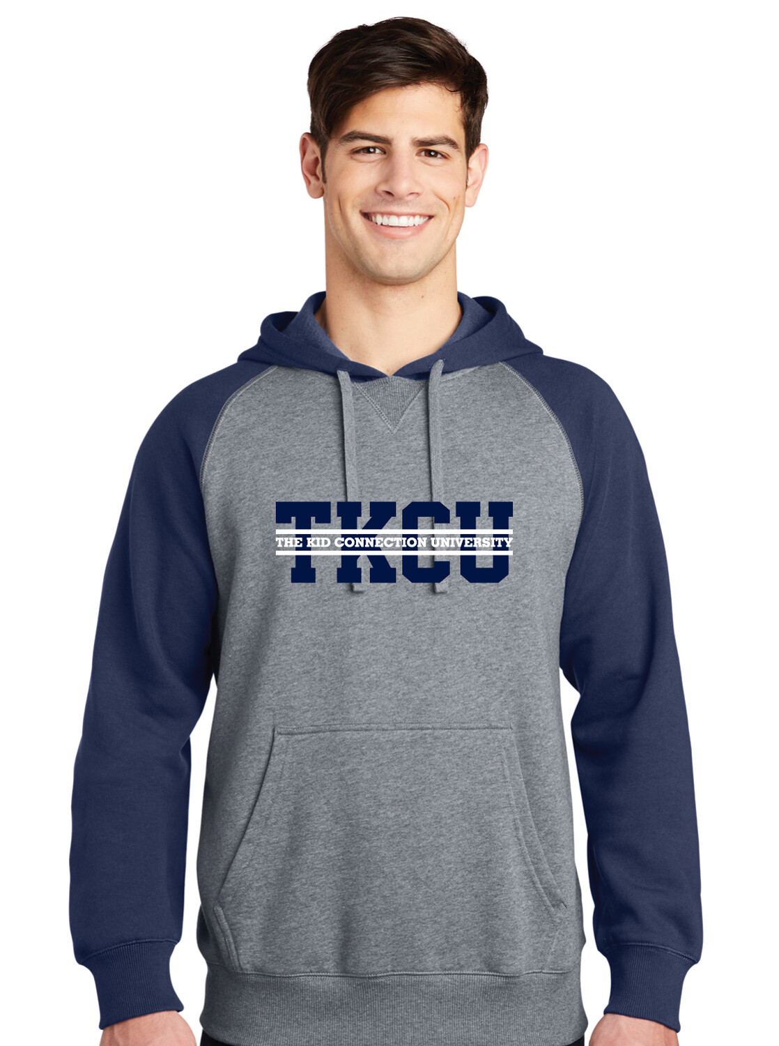 The Kid Connection University  - Block - Raglan Hoodie