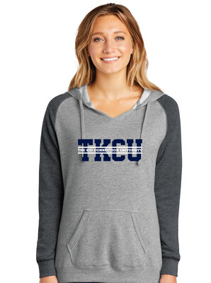 The Kid Connection University  - Block - Lightweight Raglan Hoodie