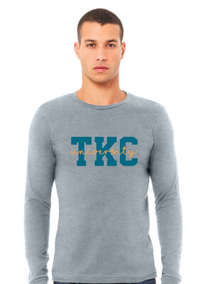 The Kid Connection University  - Script - Bella+Canvas Long Sleeve