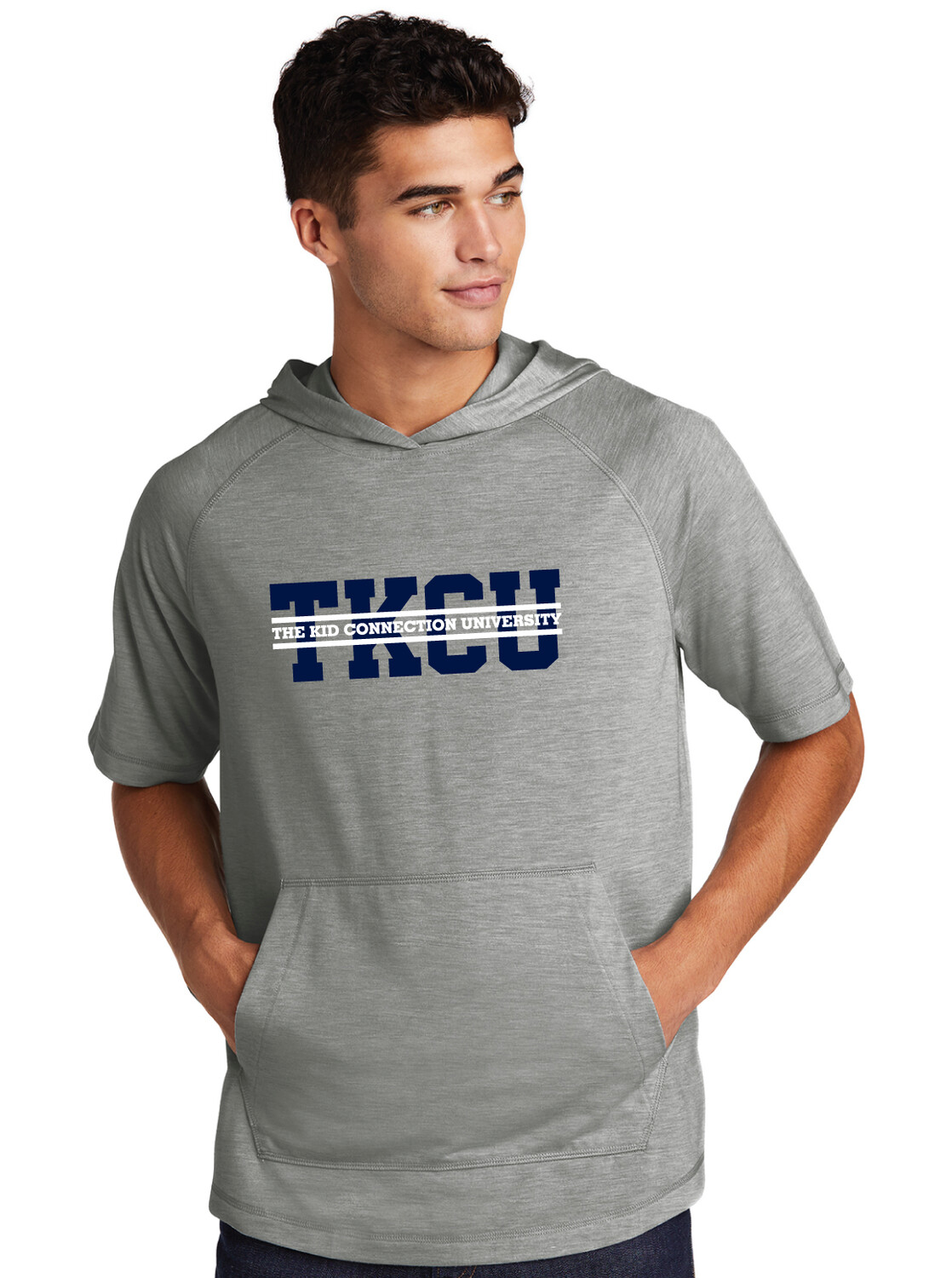 The Kid Connection University  - Block - Short Sleeve Hoodie