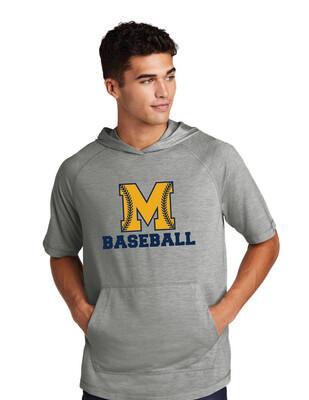 McKinney Baseball - M Laces - Short Sleeve Hoodie