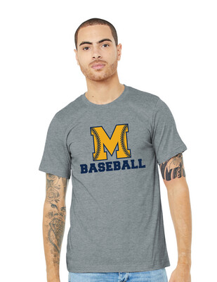 McKinney Baseball - M Laces - Bella+Canvas Short Sleeve