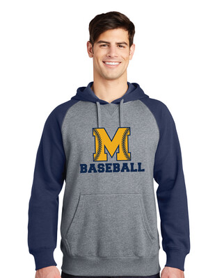 McKinney Baseball - M Laces - Raglan Hoodie