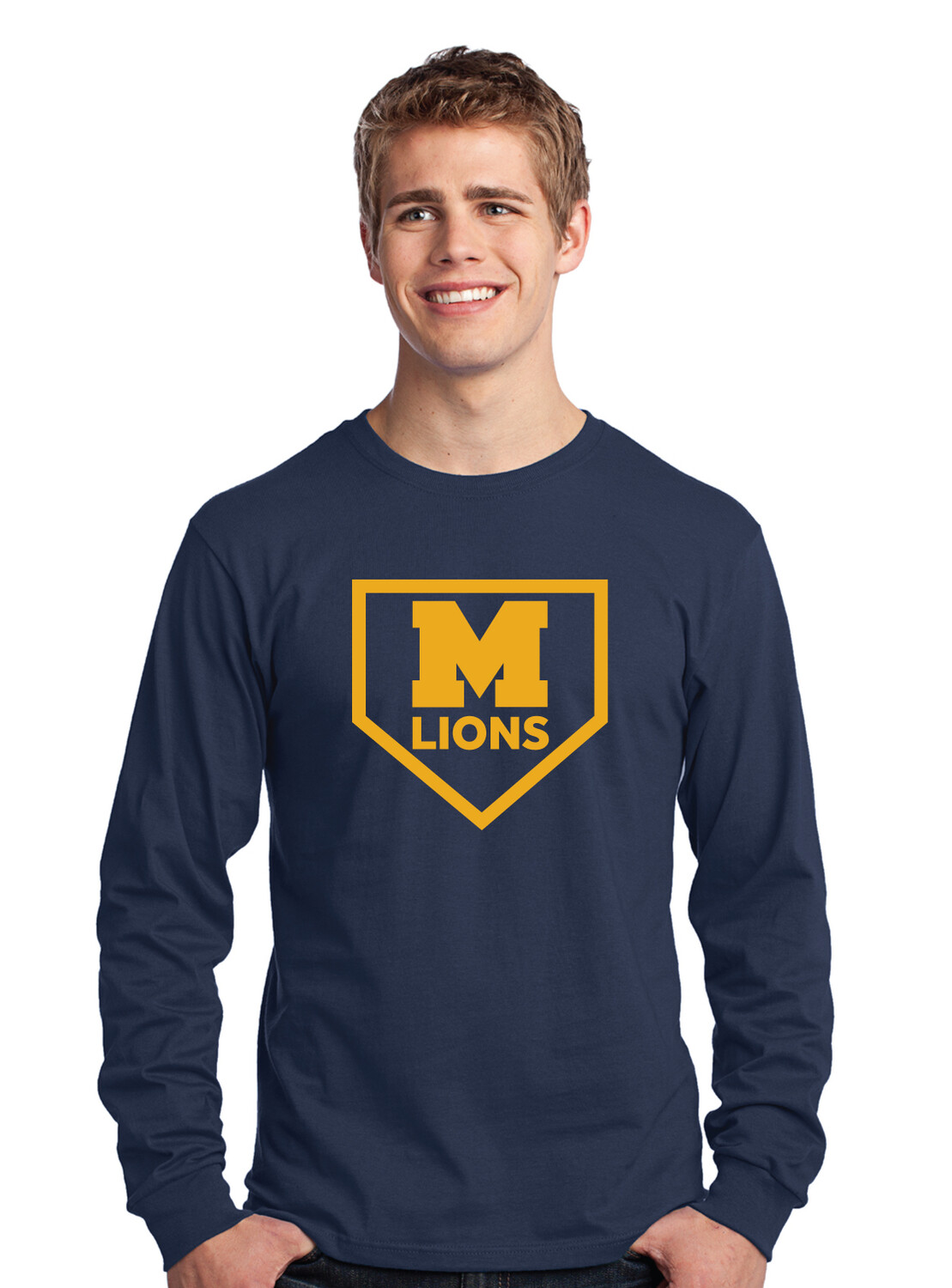 McKinney Baseball - Home Plate - Long Sleeve