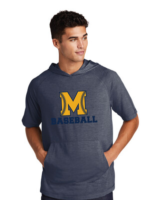 McKinney Baseball - M Laces - Short Sleeve Hoodie