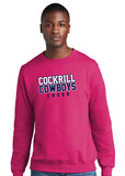 Cockrill Cheer - Block - Crew Sweatshirt