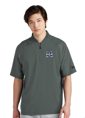 McKinney Hockey Club - Embroidered New Era® Short Sleeve 1/4-Zip Jacket
