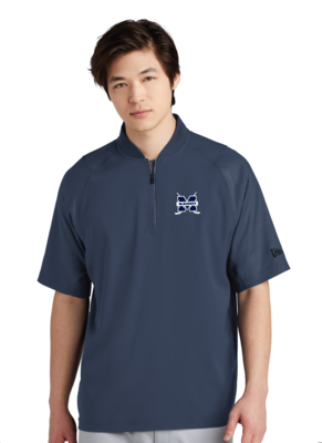 McKinney Hockey Club - Embroidered New Era® Short Sleeve 1/4-Zip Jacket