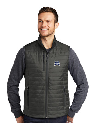 McKinney Hockey Club - Embroidered Mens Packable Puffy Vest