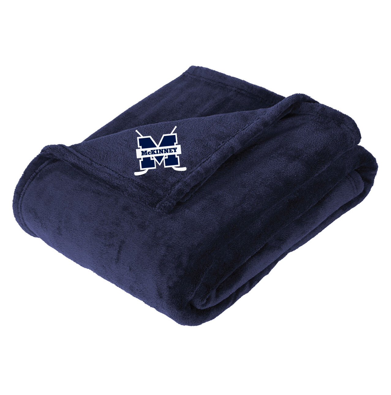 McKinney Hockey Club - Embroidered Ultra Plush Blanket