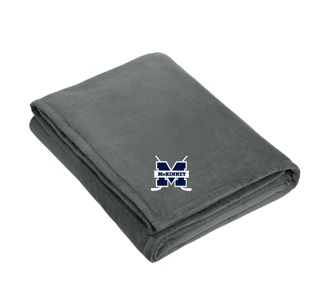 McKinney Hockey Club - Embroidered Mountain Lodge Blanket