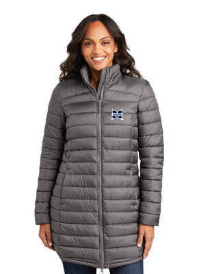 McKinney Hockey Club - Embroidered Ladies Horizon Puffy Long Jacket