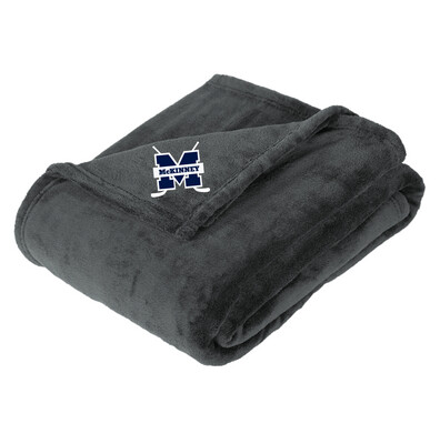 McKinney Hockey Club - Embroidered Ultra Plush Blanket