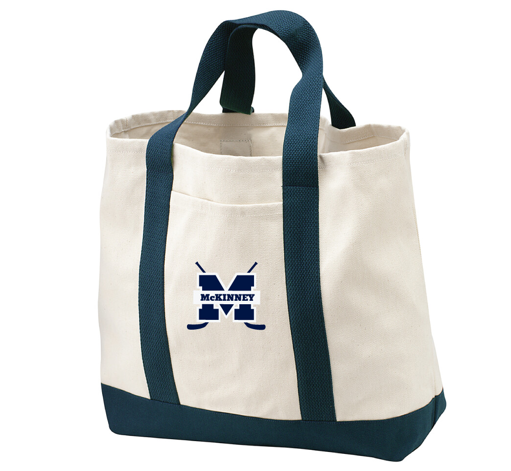 McKinney Hockey Club - Two-Tone Shopping Tote