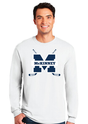 McKinney Hockey Club - Crossed Sticks - Long Sleeve