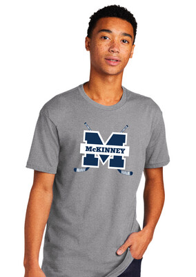 McKinney Hockey Club - Crossed Sticks - Next Level Short Sleeve
