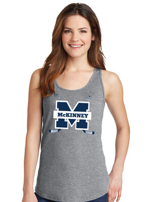 McKinney Hockey Club - Crossed Sticks - Cotton Tank