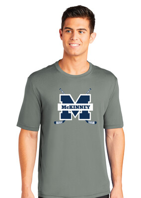 McKinney Hockey Club - Crossed Sticks - Dri-Fit Short Sleeve