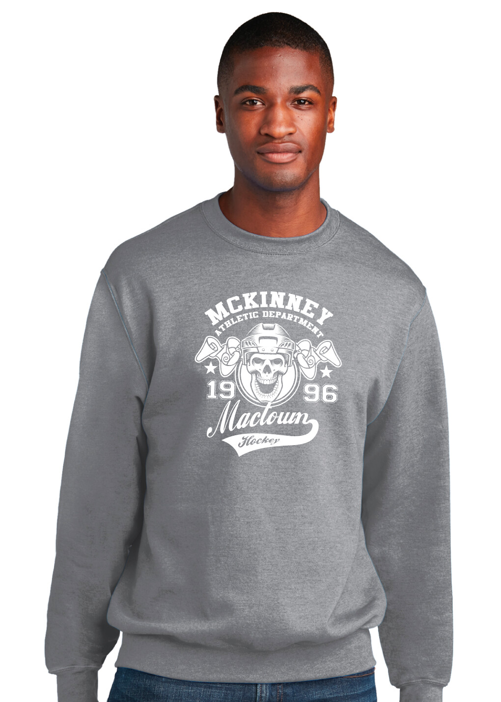 McKinney Hockey Club - Skull - Crew Sweatshirt