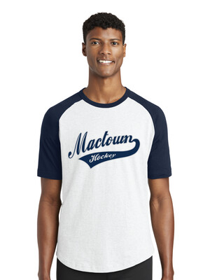 McKinney Hockey Club - Mactown - Short Sleeve Colorblock Raglan Jersey
