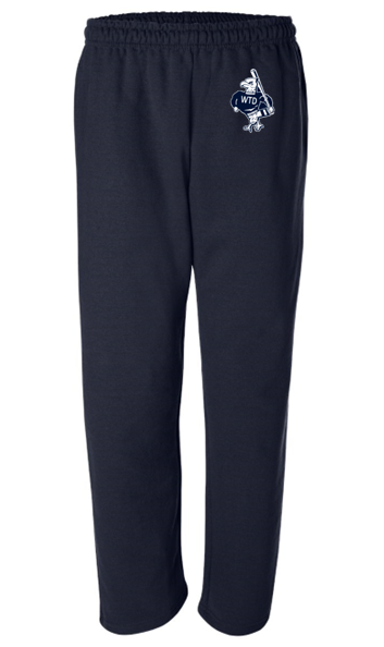 Open-Bottom Sweatpants