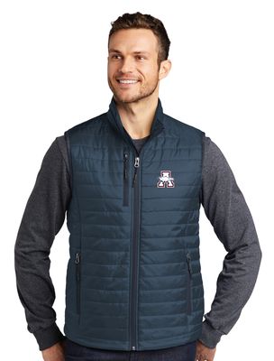 Allen Volleyball - Mens Packable Puffy Vest