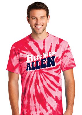 Allen Tennis - Here We Go - Tye Dye Short Sleeve