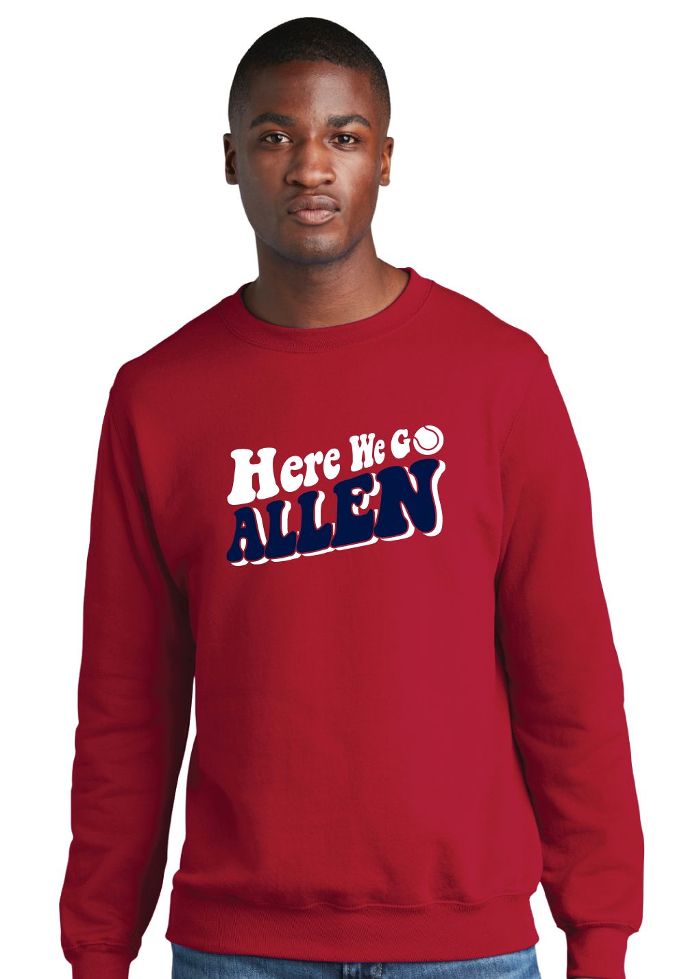 Allen Tennis - Here We Go - Crew Sweatshirt