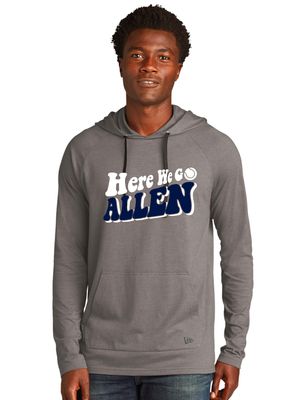 Allen Tennis - Here We Go - Tri-Blend Hoodie
