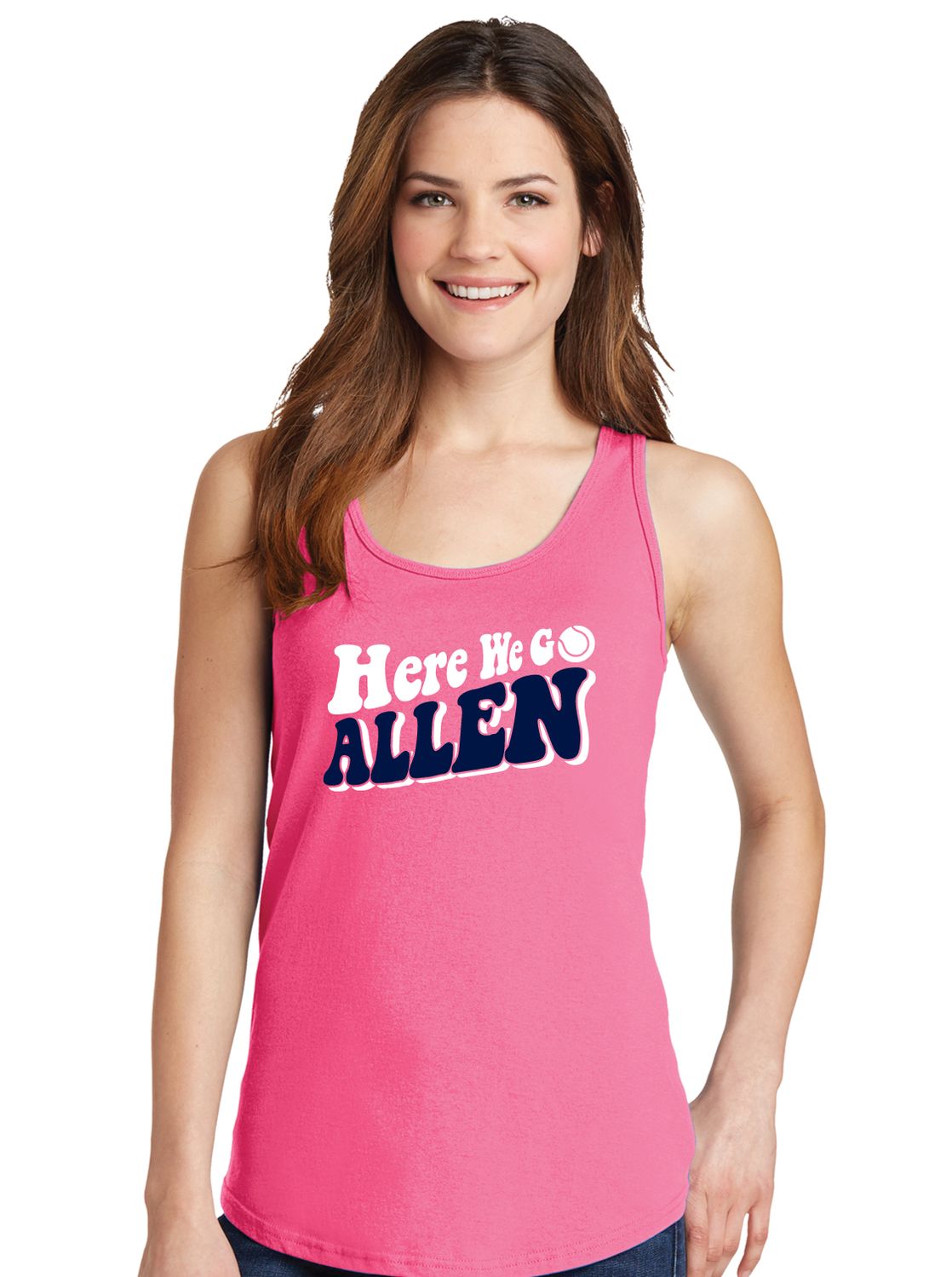 Allen Tennis - Here We Go - Cotton Tank