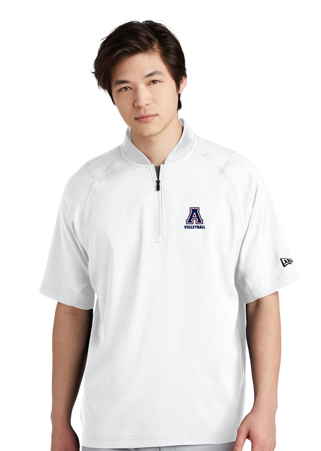 Allen Volleyball - New Era® Short Sleeve 1/4-Zip Jacket