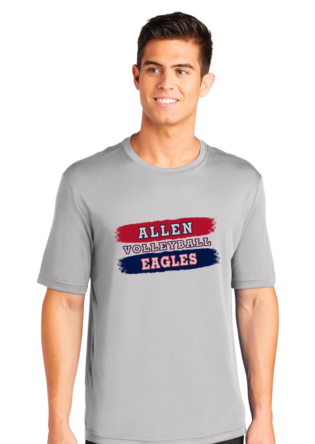 Allen Volleyball - Paint - Dri-Fit Short Sleeve