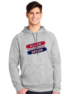 Allen Volleyball - Paint - Electric Dri-Fit Hoodie