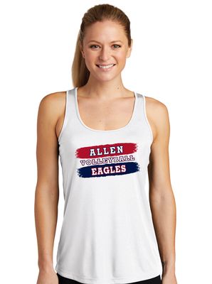 Allen Volleyball - Paint - Dri-Fit Racerback Tank
