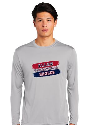 Allen Volleyball - Paint - Dri-Fit Long Sleeve