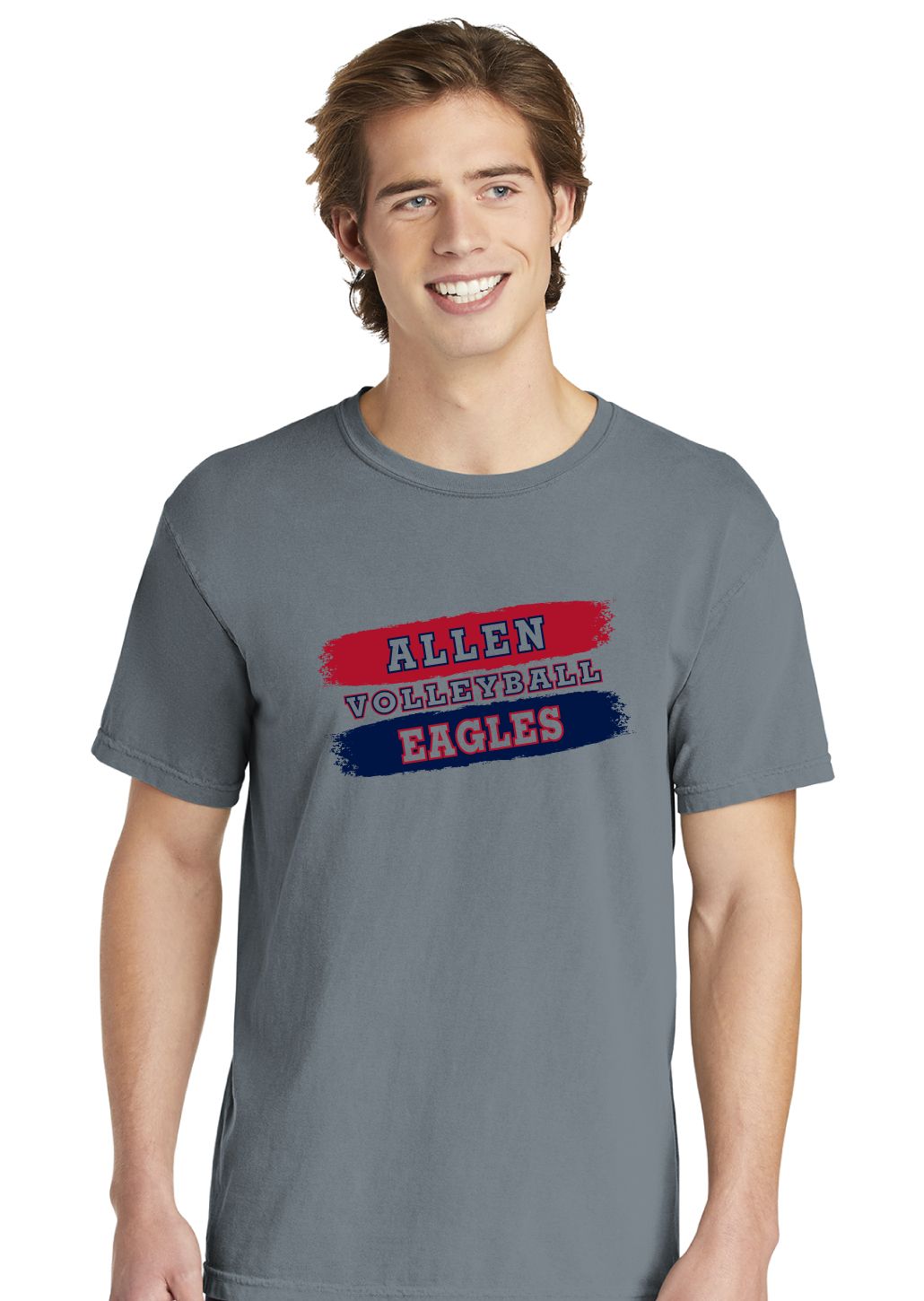 Allen Volleyball - Paint - Comfort Colors Short Sleeve