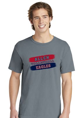 Allen Volleyball - Paint - Comfort Colors Short Sleeve