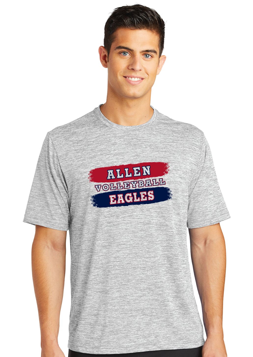 Allen Volleyball - Paint - Electric Dri-Fit Short Sleeve