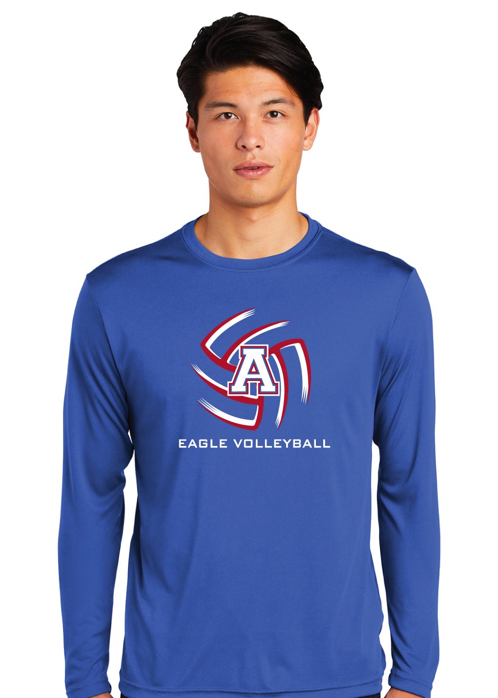 Allen Volleyball - Swirl - Dri-Fit Long Sleeve